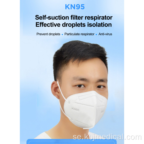 Bra pris 5 lager återanvändbar säkerhet Kn95-mask